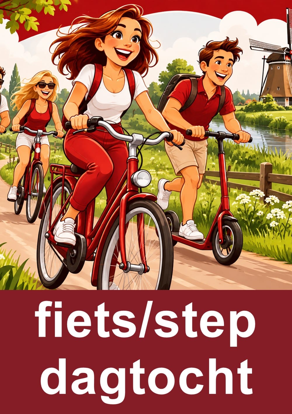 fiets/step dagtocht