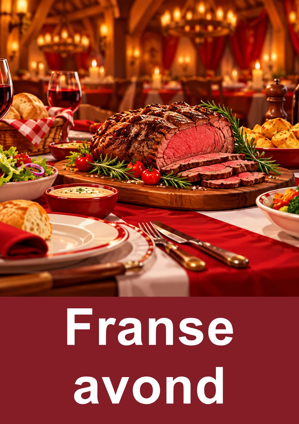 Franse avond - Vermaak en Party restaurant de Speulderai