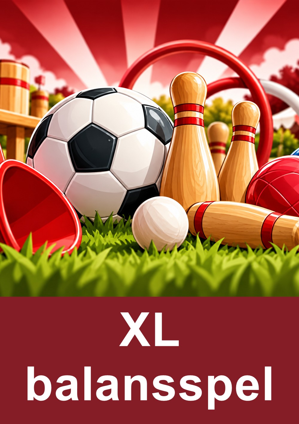 XL balansspel - Vermaak en Party restaurant de Speulderai