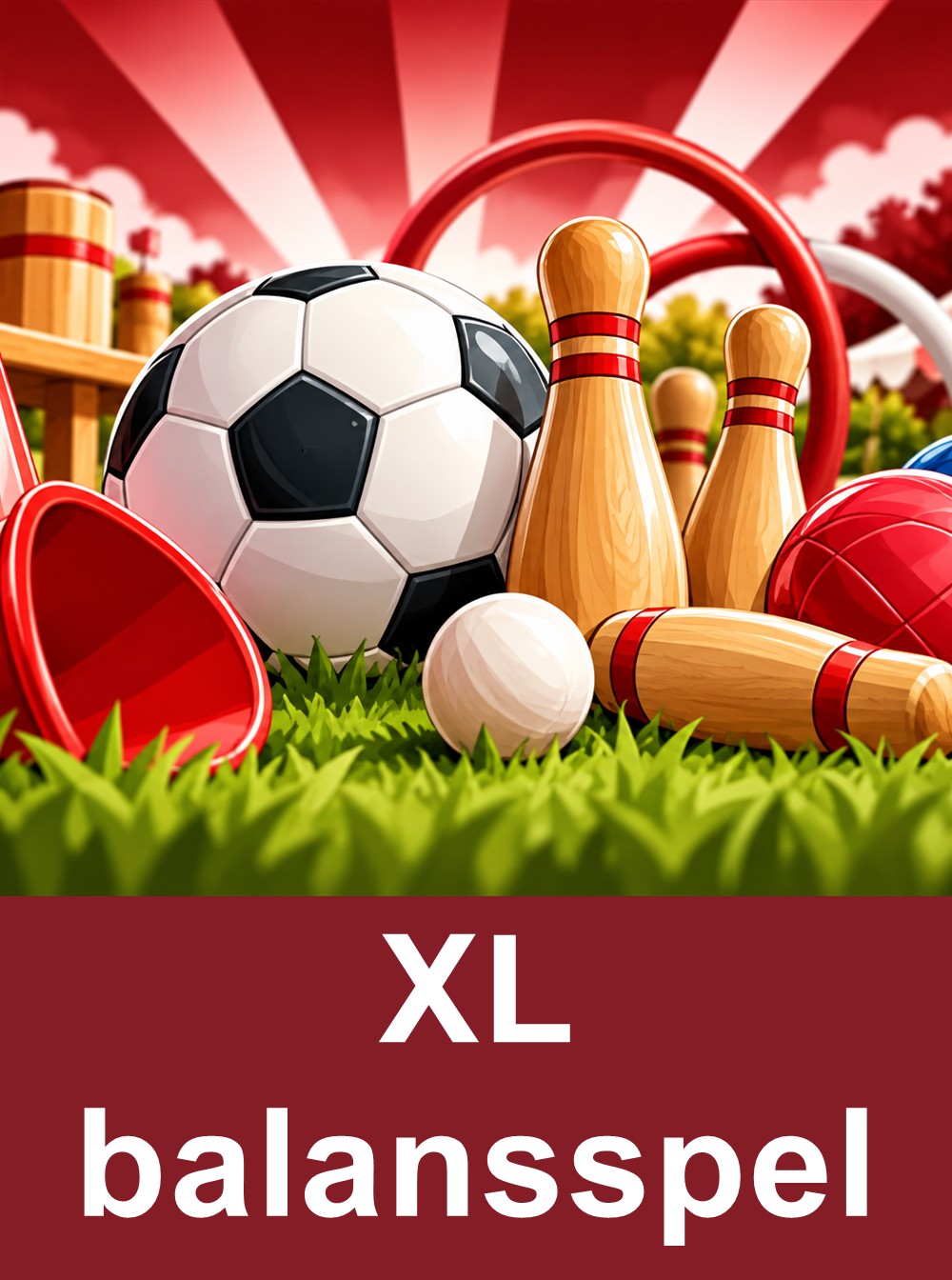XL balansspel - Vermaak en Party restaurant de Speulderai