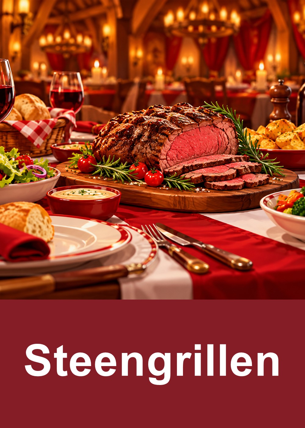 Steengrillen - Vermaak en Party restaurant de Speulderai