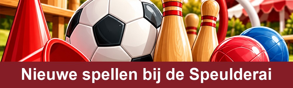Nieuwe spellen bij de Speulderai