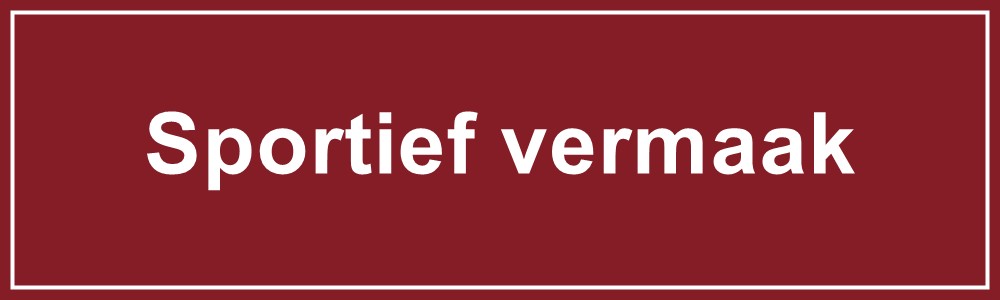 Sportief vermaak