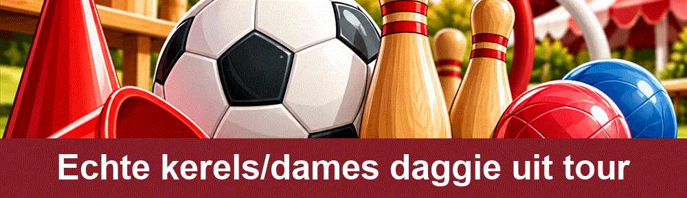 Echte kerels/dames daggie uit tour