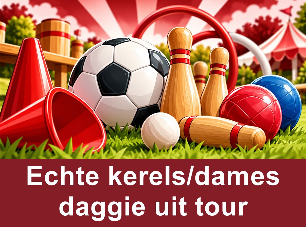 Echte kerels/dames daggie uit tour
