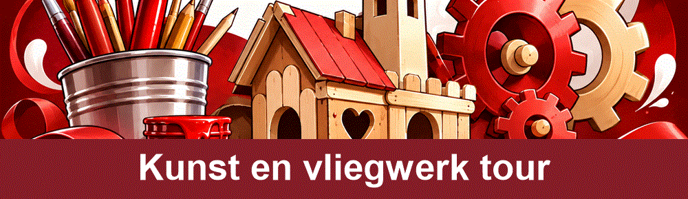 Kunst en vliegwerk tour