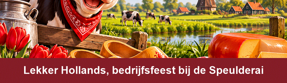 Lekker Hollands, bedrijfsfeest bij de Speulderai