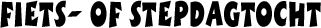Titel fietsstep