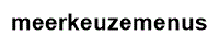Titel meerkeuzemenus
